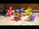 Various Pokemon Origami