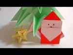 Angelic christmas origami for kids