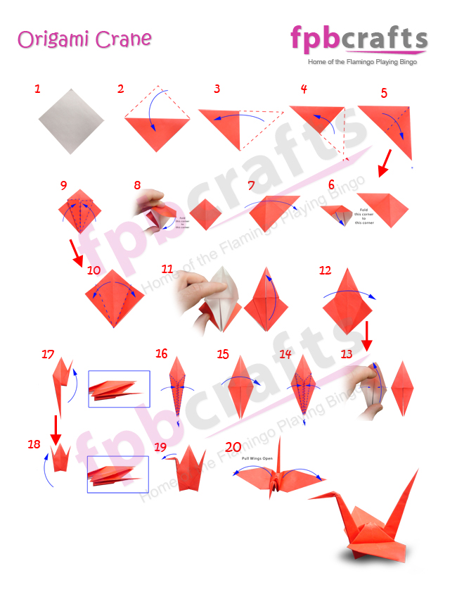 easy origami crane
