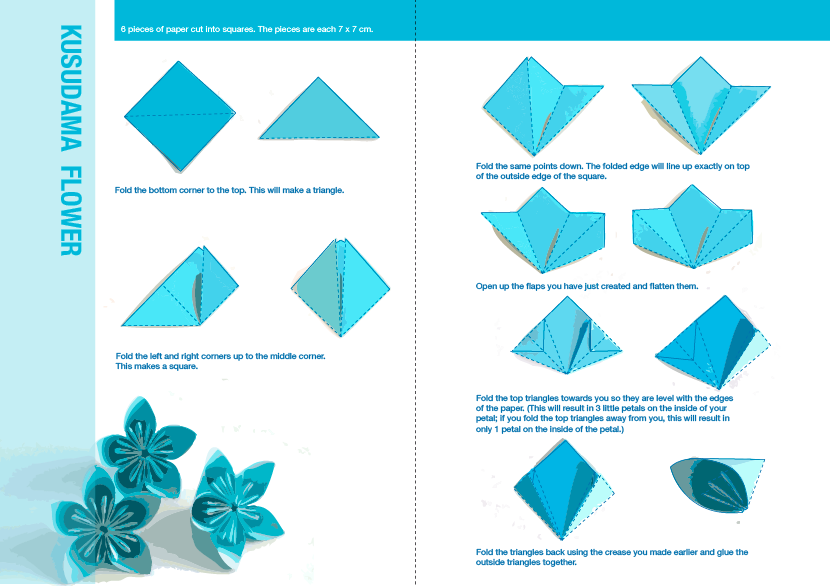 flower origami