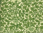 Leafy green origami paper