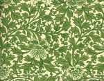 Leafy green origami paper