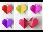 Ravishing heart box origami