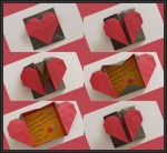 Admirable heart origami