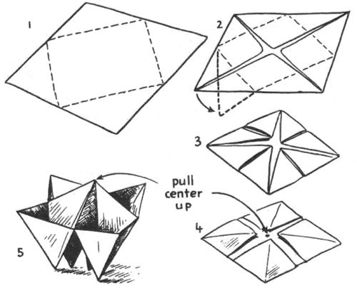 how to fold origami
