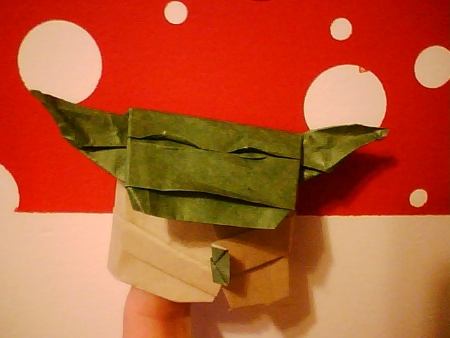 how to make a origami yoda