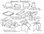 Study how to make an origami book