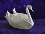 How to make an origami swan