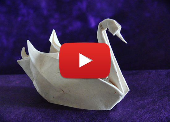 how to make an origami swan