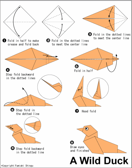 how to make easy origami