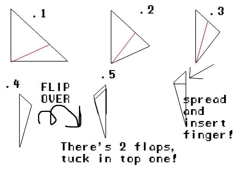 how to make origami claws