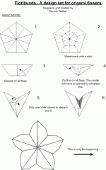 How to make origami flower