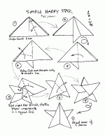 So this is how to make origami stars