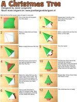 Marvelous origami christmas decorations