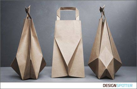 origami paper bag