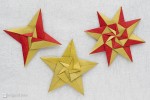 Check this! Origami stars