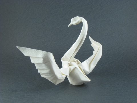 origami swan