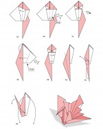 Fabulous origami swans