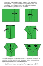 Dazzling origami yoda instructions