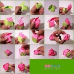 Nice paper origami rose