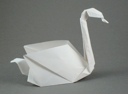 swan origami