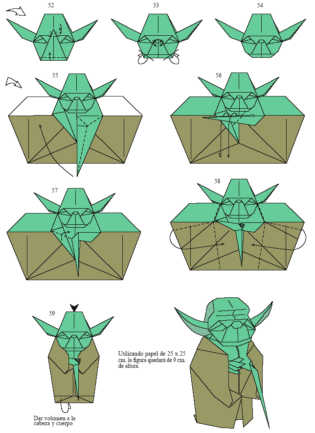 yoda origami