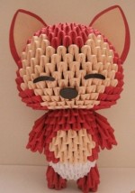 Raccoon 3D Origami