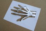 Skeleton Art Paper