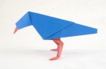 Two color Origami Bird