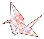 Folding Origami Paper Crane